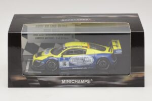 Audi R8 LMS Ultra #16 Busch 24 Hours of Nurburgring 2013 Minichamps 1:43 437130116 Metalas - nuotrauka 5 iš 5