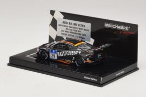 Audi R8 LMS Ultra #29 Team WRT Sandstorm L. Vanthoor 24 Hours of Nurburgring 2013 Minichamps 1:43 437130129 Metalas - nuotrauka 3 iš 5