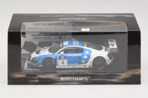 Audi R8 LMS Ultra #4 Phoenix Racing Ammermuller / H-J. Stuck 24 Hours of Nurburgring 2013 Minichamps 1:43 437131304 Metalas - nuotrauka 5 iš 5