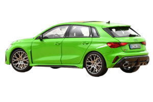 Audi RS3 8Y Sportback Kyalami Green Norev 1:18 188390 Metalas - nuotrauka 3 iš 3