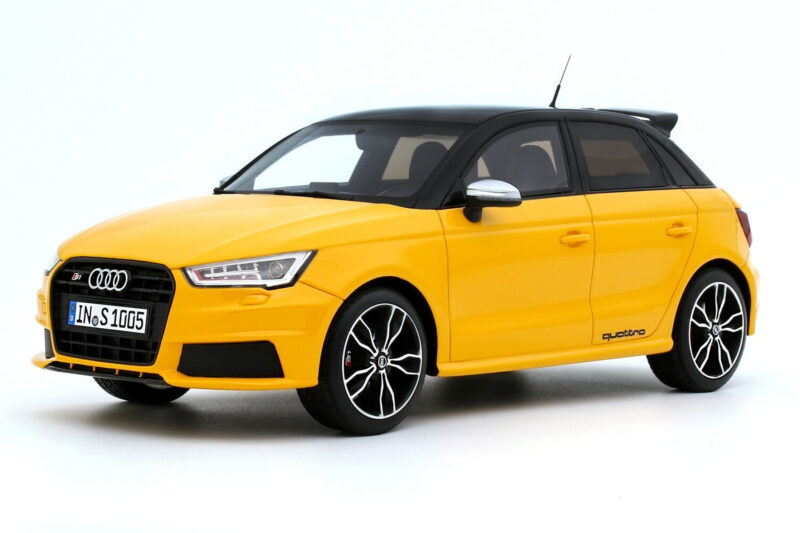 Audi S1 8X Sportback Vegas Yellow Otto 1:18 Audi S1 8X Sportback Vegas Yellow Otto 1:18 OT1246 Derva