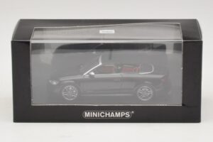 Audi S3 8P Kabrioletas Juodas Minichamps 1:43 437013030 Metalas - nuotrauka 4 iš 4