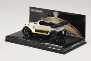 Audi Typ A Phaeton Baltas Mėlynas Minichamps 1:43 437019032 Metalas - nuotrauka 3 iš 5