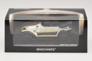 Audi Typ A Phaeton Baltas Mėlynas Minichamps 1:43 437019032 Metalas - nuotrauka 5 iš 5