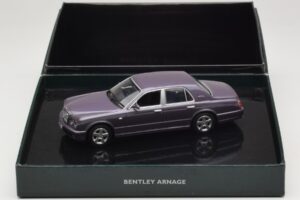 Bentley Arnage T Grey Violet Minichamps 1:43 BL384 Metalas - nuotrauka 4 iš 4