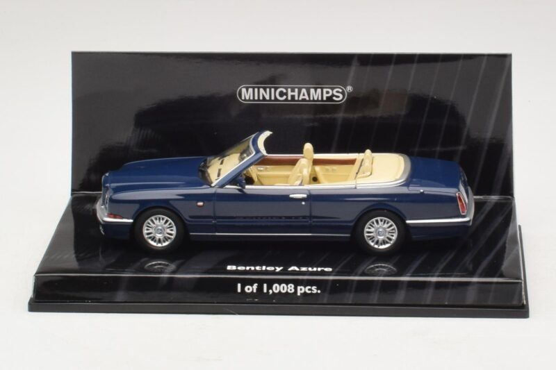 Bentley Azure Mėlyna Minichamps 1:43 Bentley Azure Mėlyna Minichamps 1:43 436139931 Metalas
