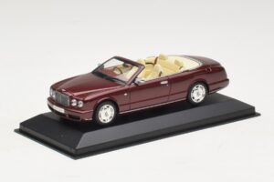 Bentley Azure Raudona Metalik Minichamps 1:43 436139560 Metalas - nuotrauka 2 iš 4