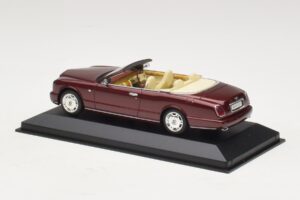 Bentley Azure Raudona Metalik Minichamps 1:43 436139560 Metalas - nuotrauka 3 iš 4