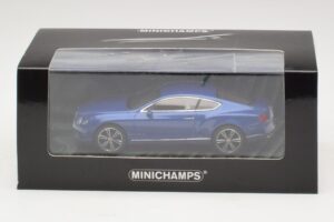 Bentley Continental GT V8 Mėlyna Metalik Minichamps 1:43 436139982 Metalas - nuotrauka 4 iš 4