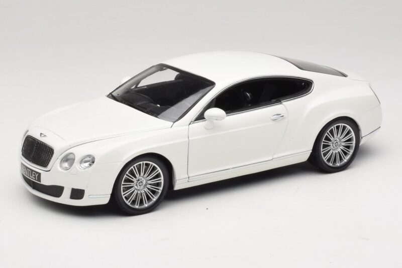 Bentley Continental GT Baltas Pakaitinė Dėžė Minichamps 1:18 100139621-R1 Metalas