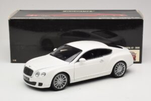 Bentley Continental GT Baltas Pakaitinė Dėžė Minichamps 1:18 100139621-R1 Metalas - nuotrauka 8 iš 8