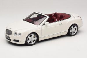 Bentley Continental GTC Baltas Pakaitinė Dėžė Minichamps 1:18 100139032-R1 Metalas