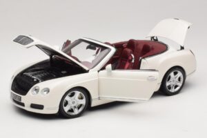 Bentley Continental GTC Baltas Pakaitinė Dėžė Minichamps 1:18 100139032-R1 Metalas - nuotrauka 2 iš 8