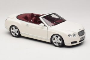 Bentley Continental GTC Baltas Pakaitinė Dėžė Minichamps 1:18 100139032-R1 Metalas - nuotrauka 6 iš 8