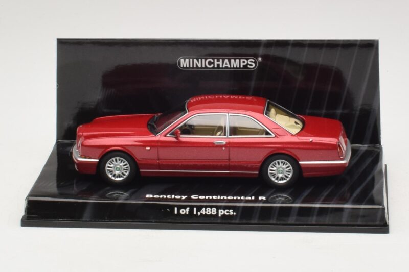 Bentley Continental R Raudona Metalik Minichamps 1:43 Bentley Continental R Raudona Metalik Minichamps 1:43 436139920 Metalas