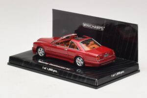 Bentley Continental SC Raudona Metalik Minichamps 1:43 436139991 Metalas - nuotrauka 3 iš 4