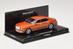 Bentley Mulsanne Oranžinė Metalik Minichamps 1:43 436139902 Metalas - nuotrauka 2 iš 4
