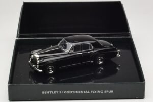 Bentley S1 Continental Flying Spur Juodas Minichamps 1:43 BL468 Metalas - nuotrauka 4 iš 4