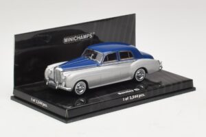 Bentley S2 Sidabro Mėlyna Minichamps 1:43 436139950 Metalas - nuotrauka 2 iš 4