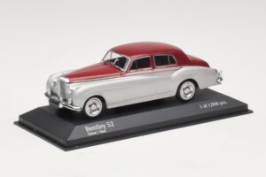 Bentley S2 Sidabrinis Raudonas Minichamps 1:43 403139953 Metalas - nuotrauka 2 iš 4