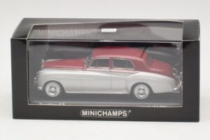Bentley S2 Sidabrinis Raudonas Minichamps 1:43 403139953 Metalas - nuotrauka 4 iš 4
