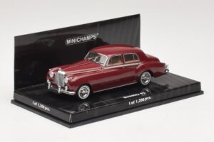 Bentley S2 Standard Saloon Raudonas Minichamps 1:43 436139951-O1 Metalas - nuotrauka 2 iš 4