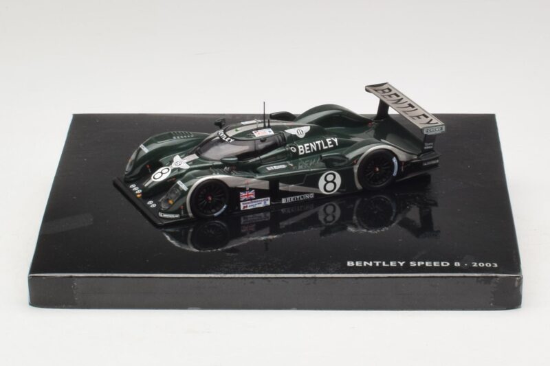 Bentley Speed 8 LMP900 #8 J. Herbert / D. Brabham / M. Blundell 24 Hours of Le Mans 2003 Minichamps 1:43 Bentley Speed 8 LMP900 #8 J. Herbert / D. Brabham / M. Blundell 24 Hours of Le Mans 2003 Minichamps 1:43 BL364 Metalas