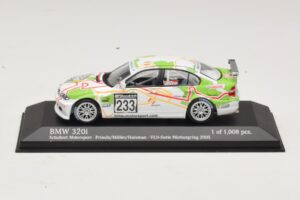 BMW 320i E46 #233 A. Priaulx / J. Muller Schubert Motorsport VLN Nurburgring 2005 Minichamps 1:43 400052433 Metalas