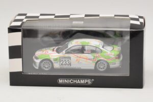 BMW 320i E46 #233 A. Priaulx / J. Muller Schubert Motorsport VLN Nurburgring 2005 Minichamps 1:43 400052433 Metalas - nuotrauka 4 iš 4