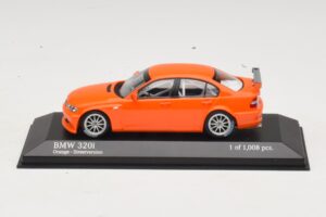 BMW 320i E46 Gatvės Versija Oranžinis Minichamps 1:43 400052400 Metalas