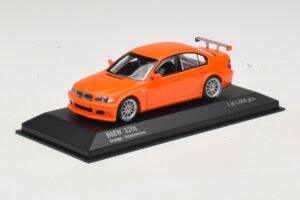 BMW 320i E46 Gatvės Versija Oranžinis Minichamps 1:43 400052400 Metalas - nuotrauka 2 iš 4