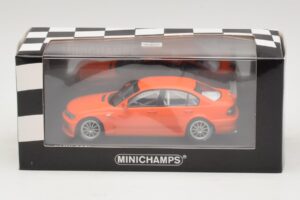 BMW 320i E46 Gatvės Versija Oranžinis Minichamps 1:43 400052400 Metalas - nuotrauka 4 iš 4