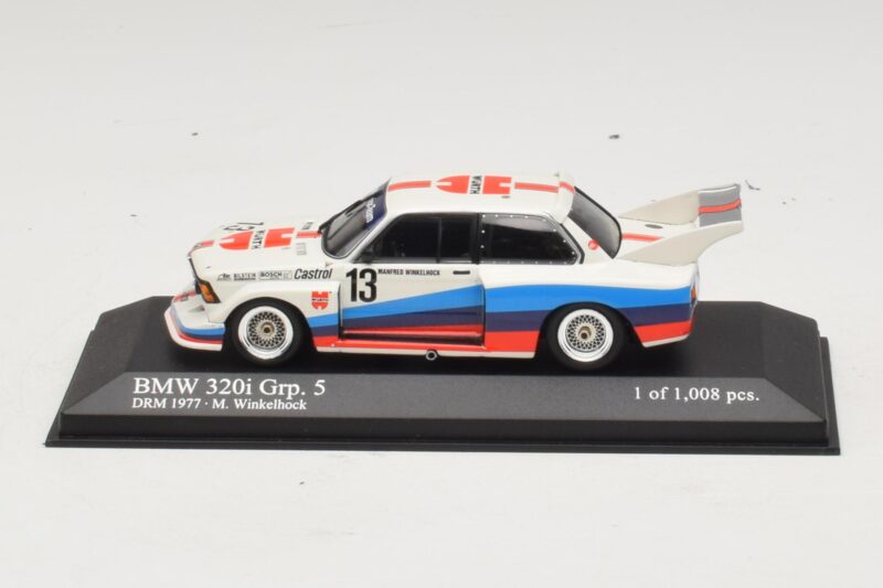 BMW 320i Group 5 #13 M. Winkelhock DRM 1977 Minichamps 1:43 BMW 320i Group 5 #13 M. Winkelhock DRM 1977 Minichamps 1:43 400772313 Metalas