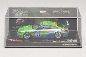 BMW Alpina B6 GT3 #26 24 Hours of Nürburgring 2009 Minichamps 1:43 437092626 Metalas - nuotrauka 4 iš 5