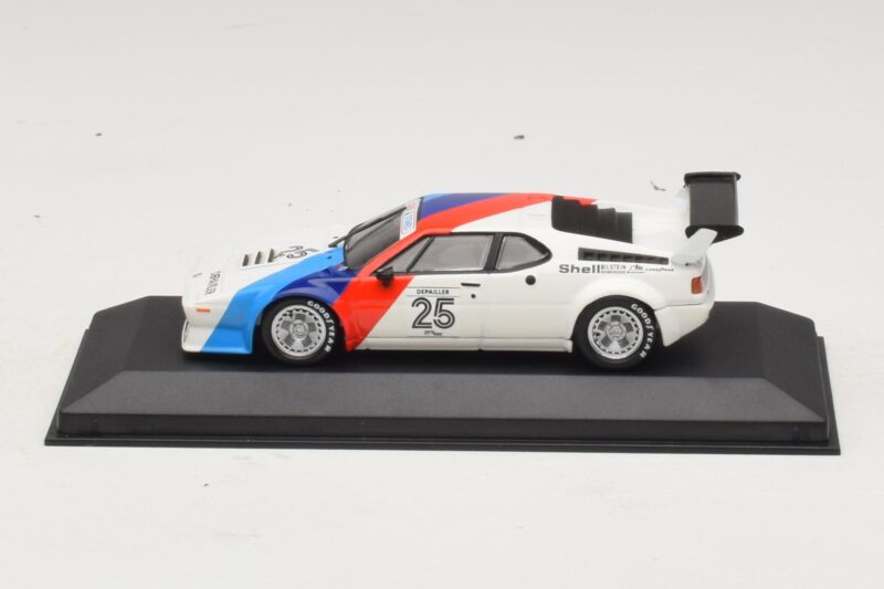 BMW M1 #25 P. Depailler BMW Motorsport Procar Series 25-Ųjų Metinių Leidimas 1979 Minichamps 1:43 402025025-R1 Metalas