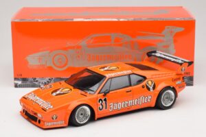 BMW M1 Jägermeister #31 K. Konig DRM 1982 Minichamps 1:18 180822931 Metalas - nuotrauka 8 iš 8