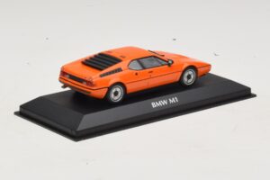 BMW M1 Oranžinis Maxichamps 1:43 940025020 Metalas - nuotrauka 2 iš 4