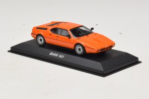 BMW M1 Oranžinis Maxichamps 1:43 940025020 Metalas - nuotrauka 3 iš 4