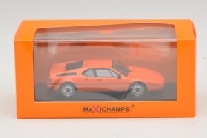 BMW M1 Oranžinis Maxichamps 1:43 940025020 Metalas - nuotrauka 4 iš 4