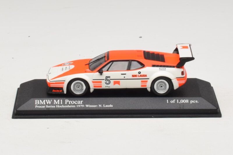 BMW M1 Procar #5 N. Lauda Procar Series 1979 Minichamps 1:43 BMW M1 Procar #5 N. Lauda Procar Series 1979 Minichamps 1:43 430792595 Metalas