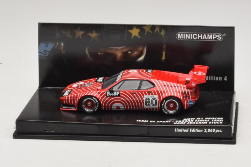 BMW M1 Procar #80 H-J. Stuck Procar Series 1980 Minichamps 1:43 BMW M1 Procar #80 H-J. Stuck Procar Series 1980 Minichamps 1:43 444891604 Metalas