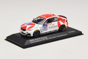 BMW M235i Bong Motorsport #307 Nett / Akata 24 Hours of Nurburgring 2015 Minichamps 1:43 437152507 Metalas - nuotrauka 2 iš 4
