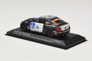 BMW M235i Ring Police Team #306 Carlsson 24 Hours of Nurburgring 2014 Minichamps 1:43 437142406 Metalas - nuotrauka 3 iš 4