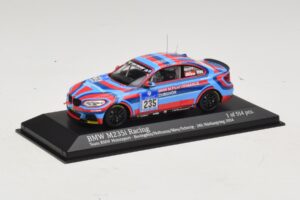 BMW M235i Team BMW Motorsport #235 Bovigdon 24 Hours of Nurburgring 2014 Minichamps 1:43 437142435 Metalas - nuotrauka 2 iš 4