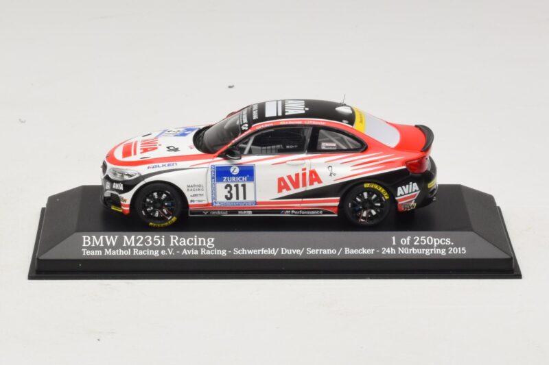 BMW M235i Team Mathol Racing #311 Scherfeld / Duve 24 Hours of Nurburgring 2015 Minichamps 1:43 BMW M235i Team Mathol Racing #311 Scherfeld / Duve 24 Hours of Nurburgring 2015 Minichamps 1:43 437152511 Metalas
