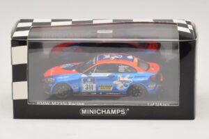 BMW M235i Team Medienkraftwerk #311 Di Martino / Olivo 24 Hours of Nurburgring 2014 Minichamps 1:43 437142411 Metalas - nuotrauka 4 iš 4
