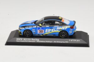 BMW M235i Team Scheid #301 Partl / Rebhan 24 Hours of Nurburgring 2014 Minichamps 1:43 437142401 Metalas