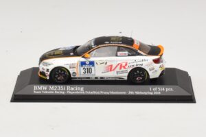 BMW M235i Team Valentin Racing #310 Piepenbrink 24 Hours of Nurburgring 2014 Minichamps 1:43 437142410 Metalas