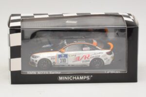 BMW M235i Team Valentin Racing #310 Piepenbrink 24 Hours of Nurburgring 2014 Minichamps 1:43 437142410 Metalas - nuotrauka 4 iš 4