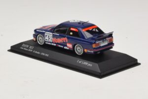 BMW M3 E30 Auto Maas #42 Becker DTM 1992 Minichamps 1:43 430922042 Metalas - nuotrauka 3 iš 4